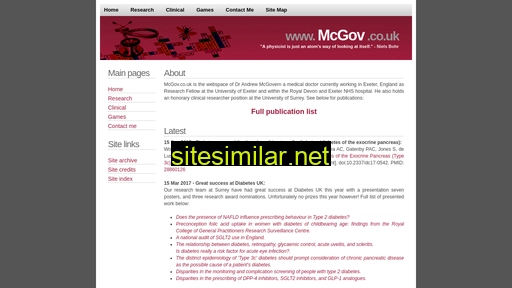 mcgov.co.uk alternative sites