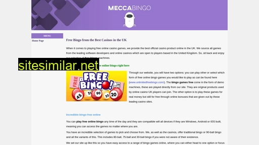 meccabingo-online.co.uk alternative sites