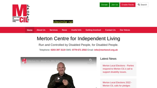 mertoncil.org.uk alternative sites
