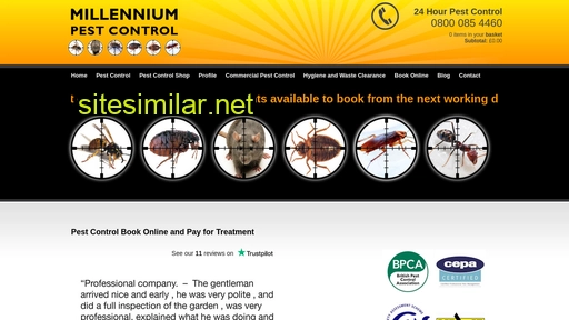 millenniumpestcontrol.co.uk alternative sites