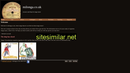 milonga.co.uk alternative sites