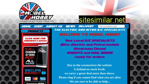modelhobby.co.uk alternative sites