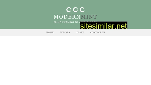 Modernmint similar sites