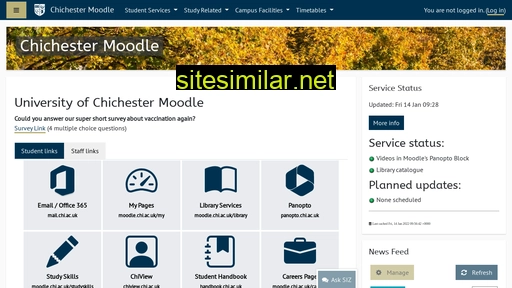 moodle.chi.ac.uk alternative sites