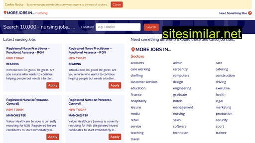 morejobsinnursing.co.uk alternative sites