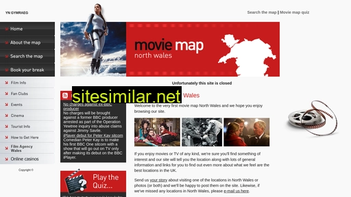 moviemapnorthwales.co.uk alternative sites