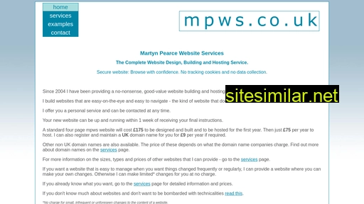 Mpws similar sites