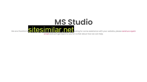 msstudio.co.uk alternative sites