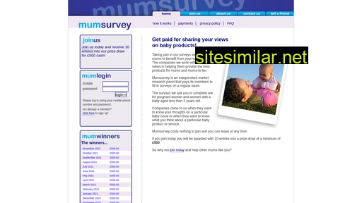 mumsurvey.co.uk alternative sites
