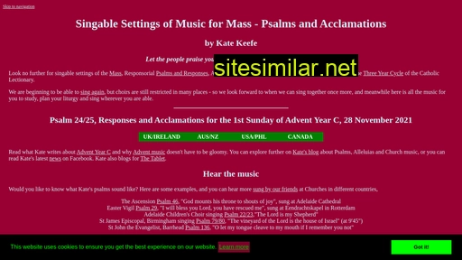 musicformass.co.uk alternative sites