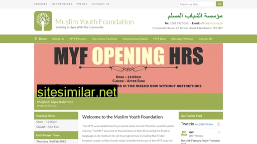 myf.org.uk alternative sites