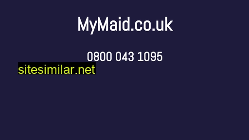 mymaid.co.uk alternative sites