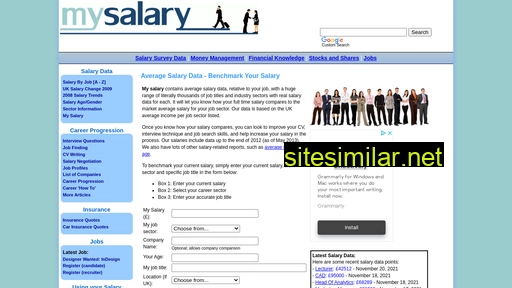 mysalary.co.uk alternative sites