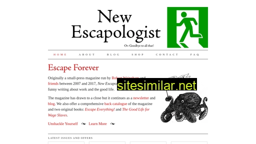 newescapologist.co.uk alternative sites