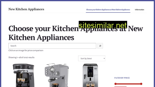 newkitchenappliances.co.uk alternative sites