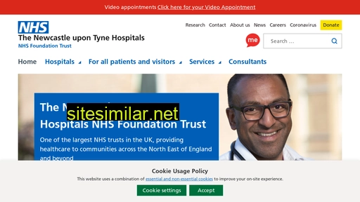 newcastle-hospitals.nhs.uk alternative sites