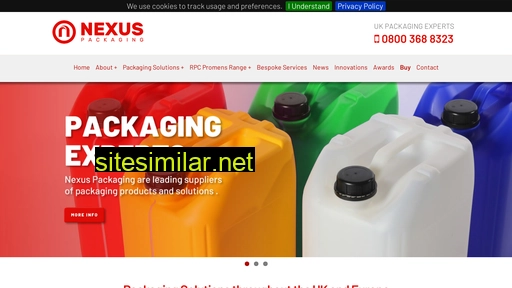 nexuspackaging.co.uk alternative sites