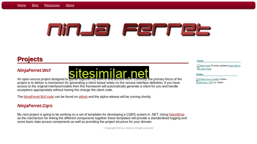 ninjaferret.co.uk alternative sites