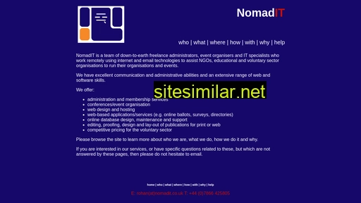 nomadit.co.uk alternative sites