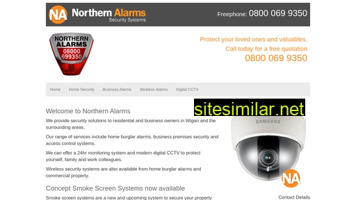 northernalarms.co.uk alternative sites