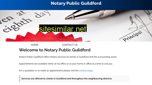 notarypublicguildford.co.uk alternative sites