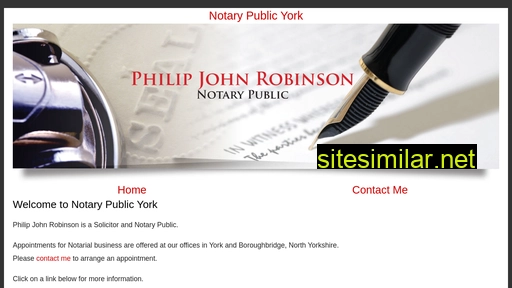 notarypublicyork-philiprobinson.co.uk alternative sites