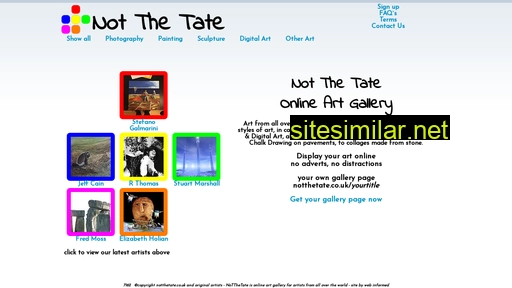 notthetate.co.uk alternative sites