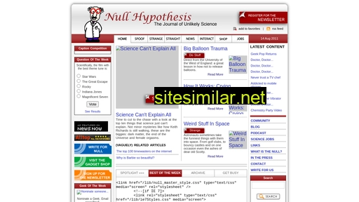 null-hypothesis.co.uk alternative sites