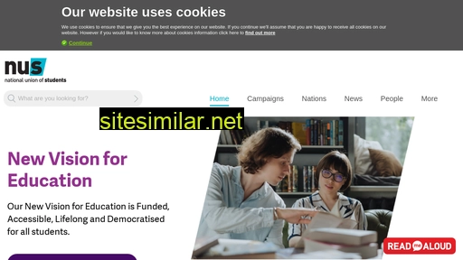 nus.org.uk alternative sites