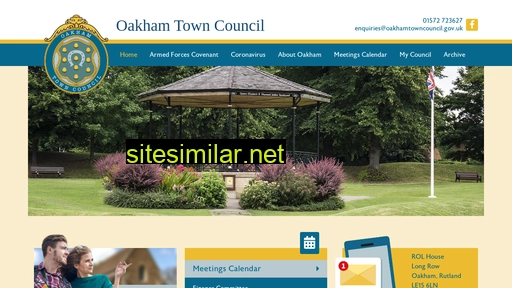 Oakhamtowncouncil similar sites