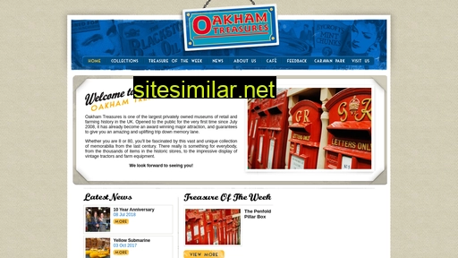 oakhamtreasures.co.uk alternative sites