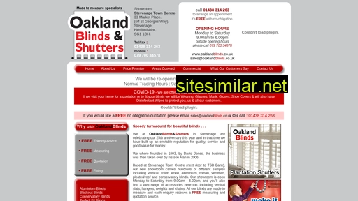 oaklandblinds.co.uk alternative sites
