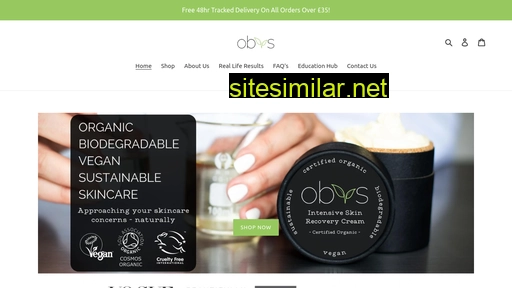 obvs-skincare.co.uk alternative sites