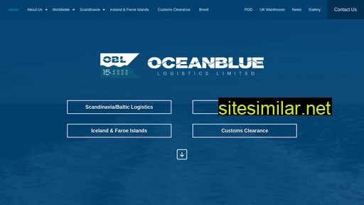 oceanbluelogistics.co.uk alternative sites