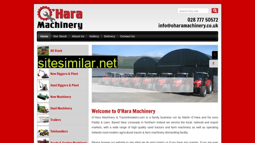 oharamachinery.co.uk alternative sites