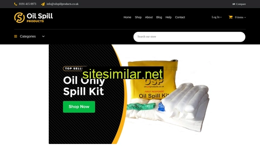 oilspillproducts.co.uk alternative sites