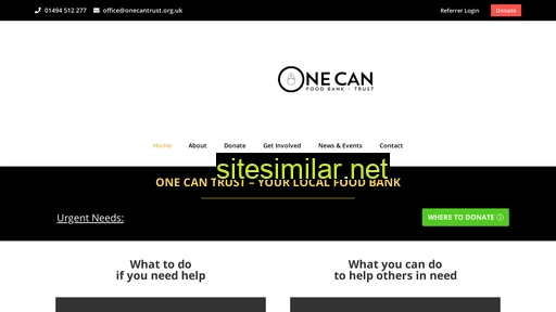 onecantrust.org.uk alternative sites
