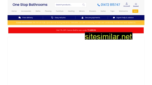 onestopbathrooms.co.uk alternative sites