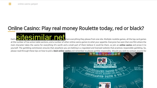 Online-casino-jackpot similar sites