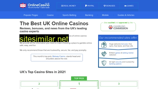 onlinecasino.co.uk alternative sites