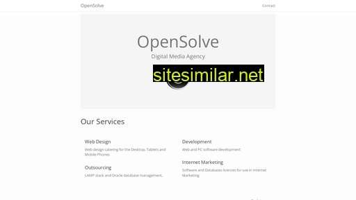 opensolve.co.uk alternative sites