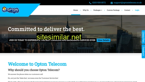 Optontelecom similar sites