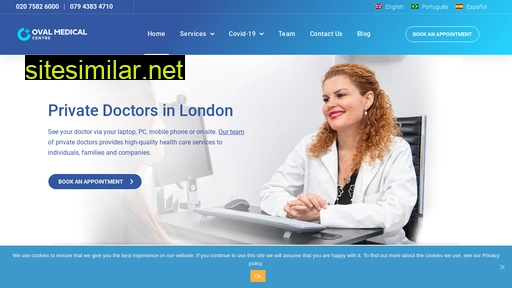 ovalmedicalcentre.co.uk alternative sites