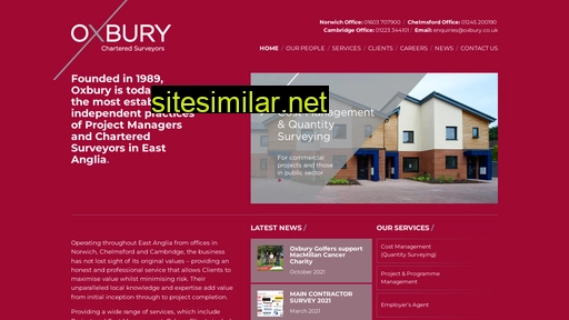oxbury.co.uk alternative sites