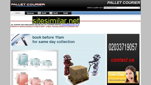 palletcourier.co.uk alternative sites