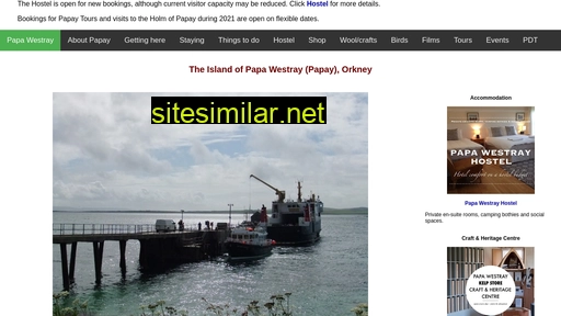 papawestray.co.uk alternative sites
