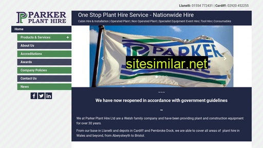parker-plant.co.uk alternative sites