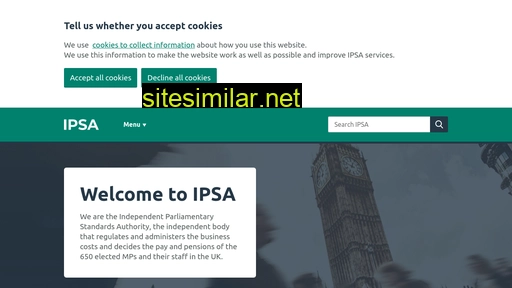 parliamentarystandards.org.uk alternative sites