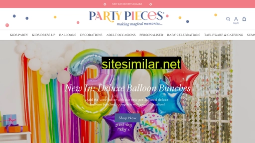 partypieces.co.uk alternative sites