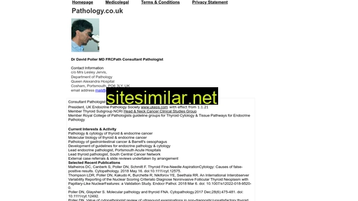 pathology.co.uk alternative sites